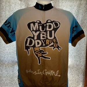 Ride And Run Biking Jersey muddy buddy raising sun size L